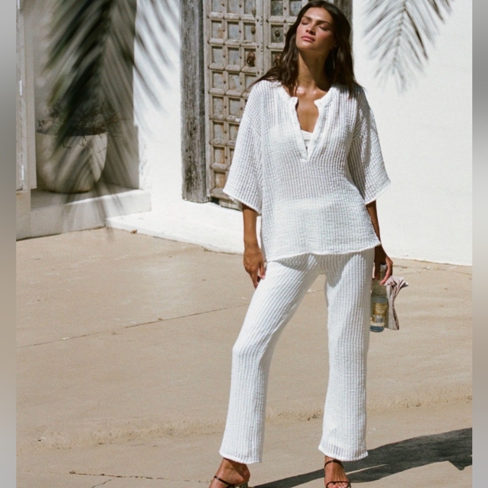 New set pants and top sabo skirt